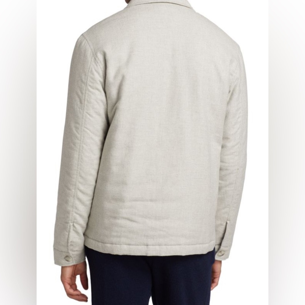 SAKS FIFTH AVENUE
Herringbone Cotton Overshirt - Picture 2 of 10